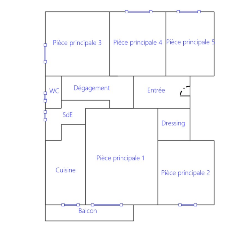 T5 - A  RENOVER - QUARTIER BORELY - 13008 MARSEILLE