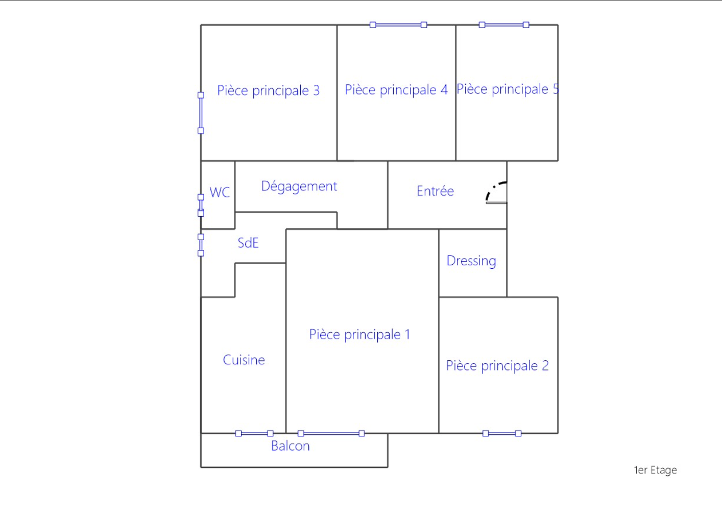 T5 - A  RENOVER - QUARTIER BORELY - 13008 MARSEILLE