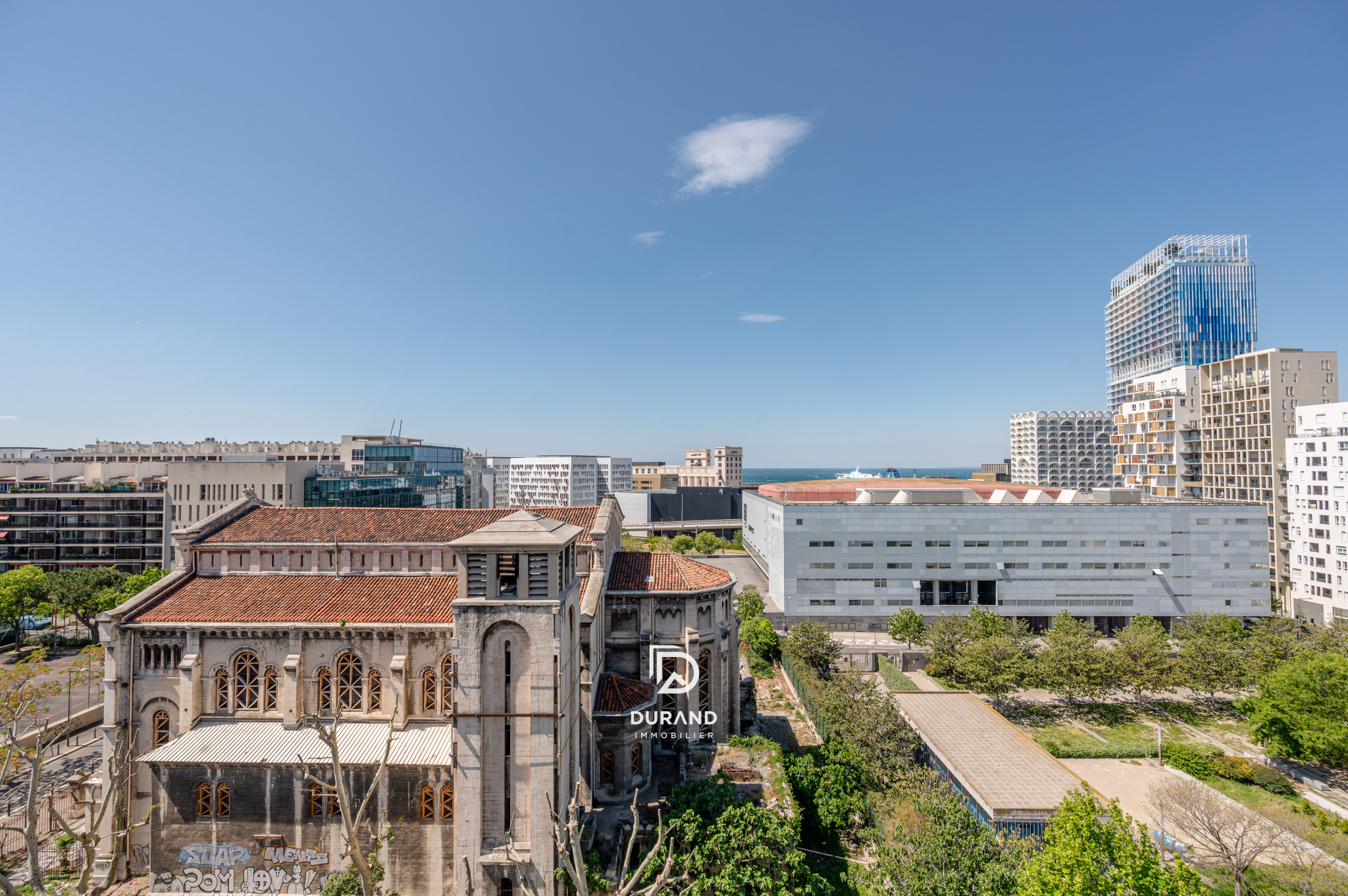 Quartier Euromed- Splendide T3 au calme