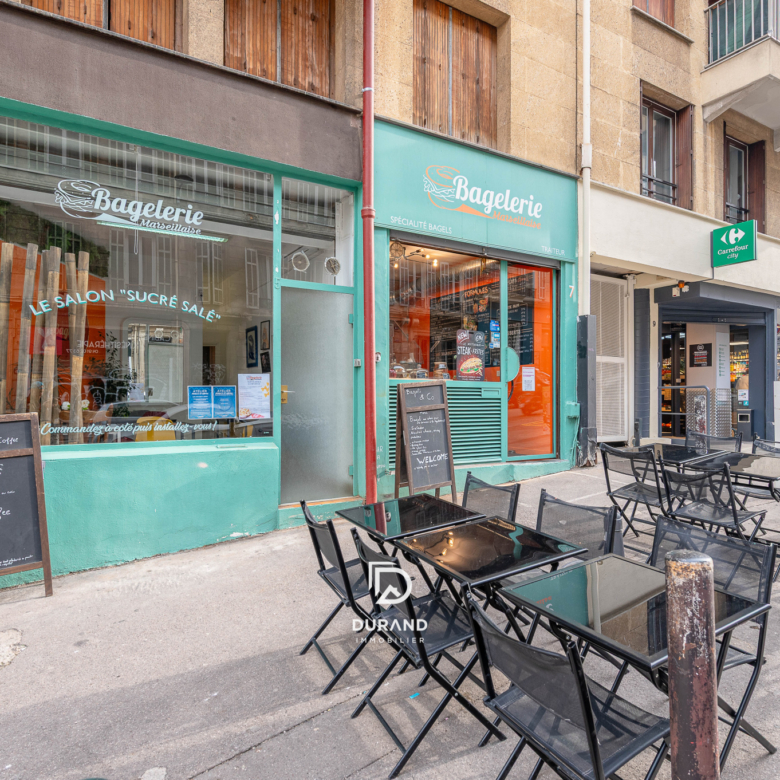 FONDS DE COMMERCE - TERRASSE - VAUBAN - 13006 MARSEILLE