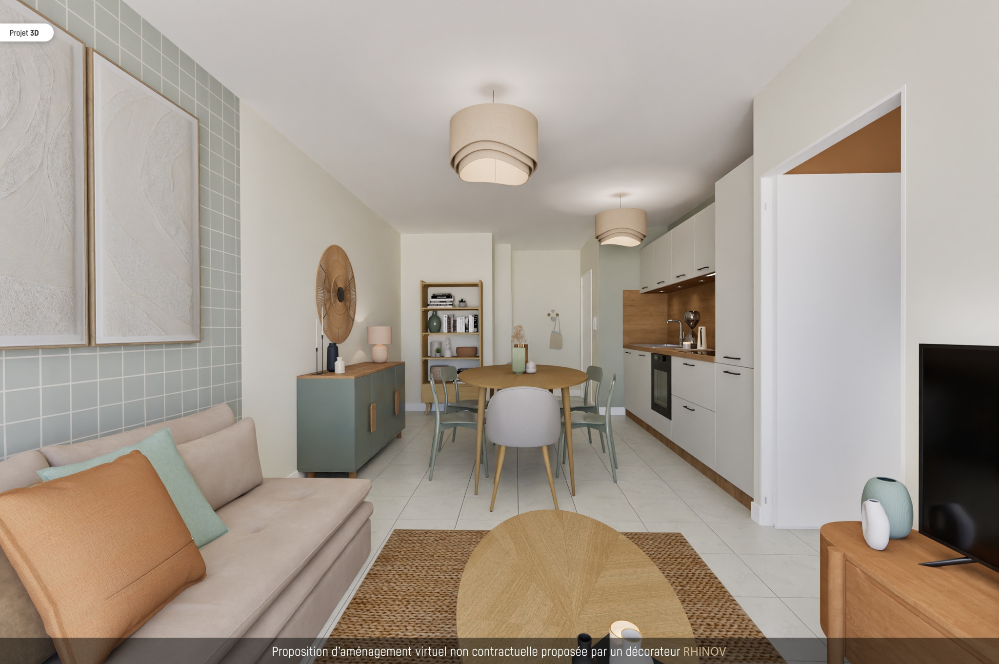 APPARTEMENT - 2 PIECES - TERRASSE - 13003 MARSEILLE