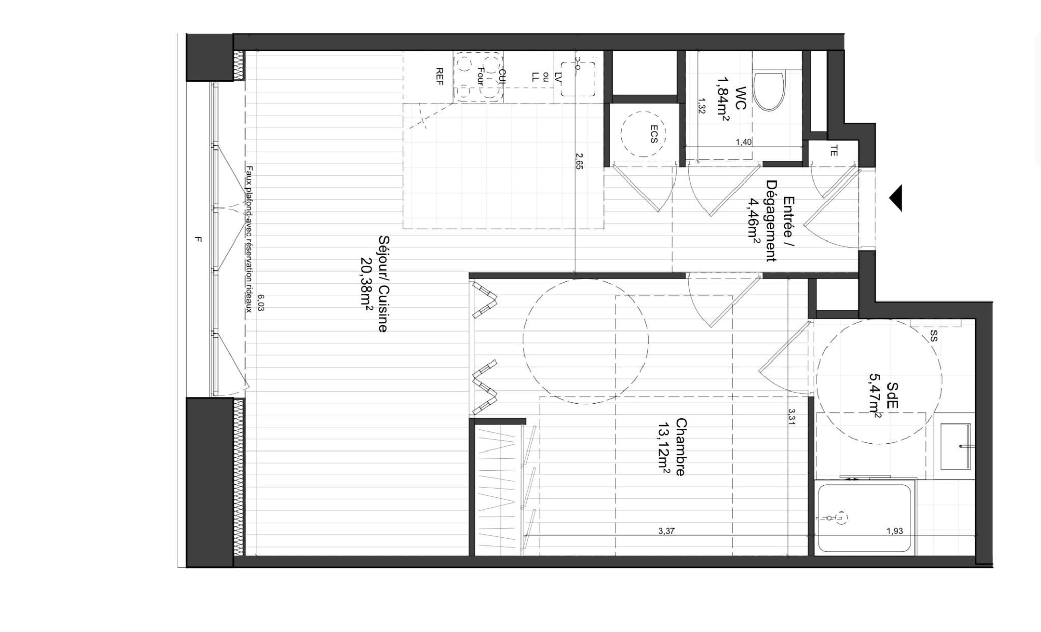 APPARTEMENT - INDUSTRIEL - SAINT VICTOR - 13007 MARSEILLE