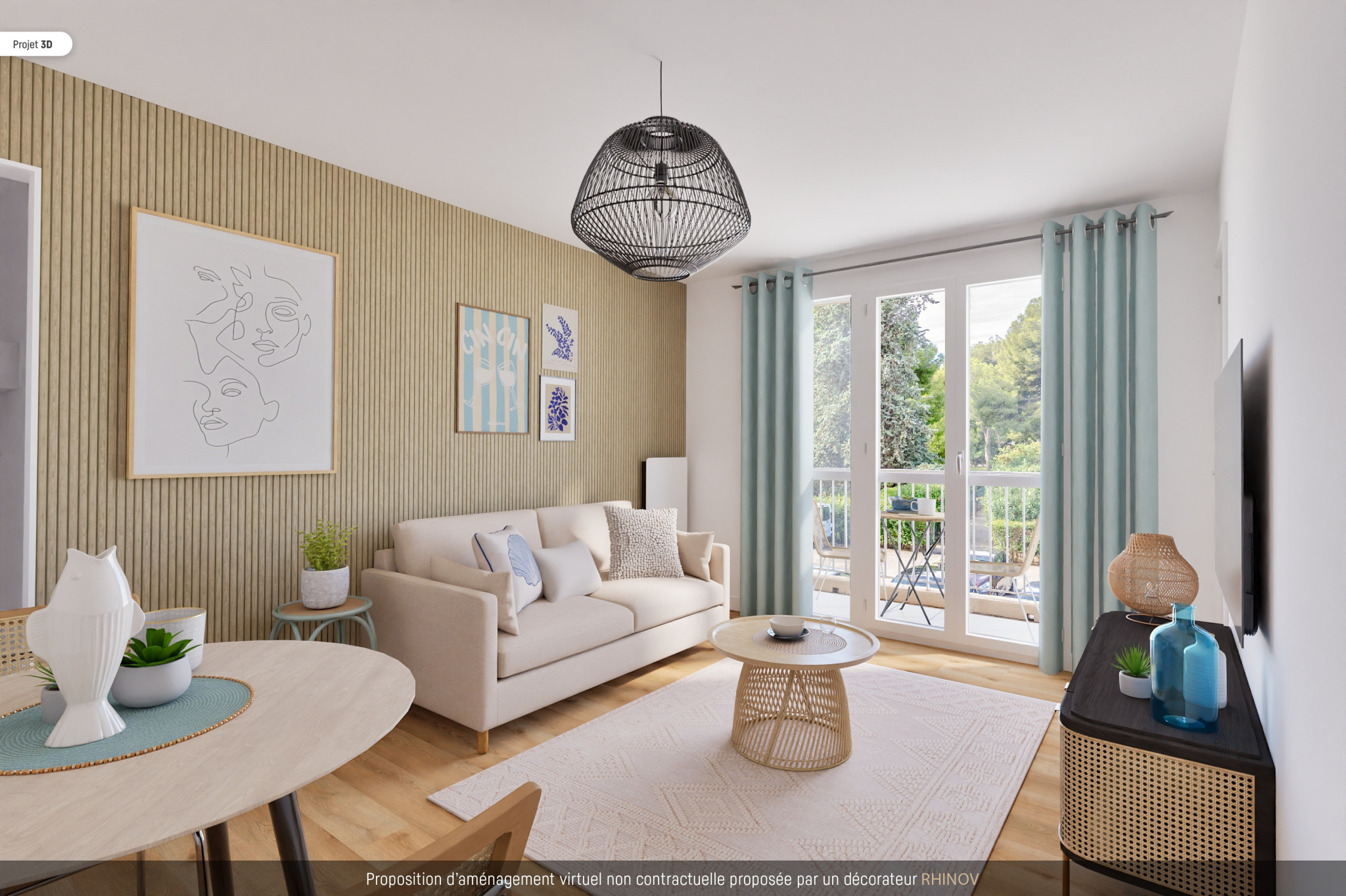Appartement T3 avec cave