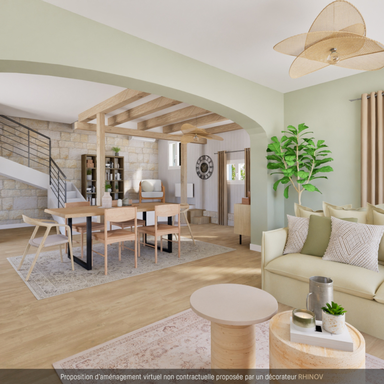 Maison familiale avec piscine et garage