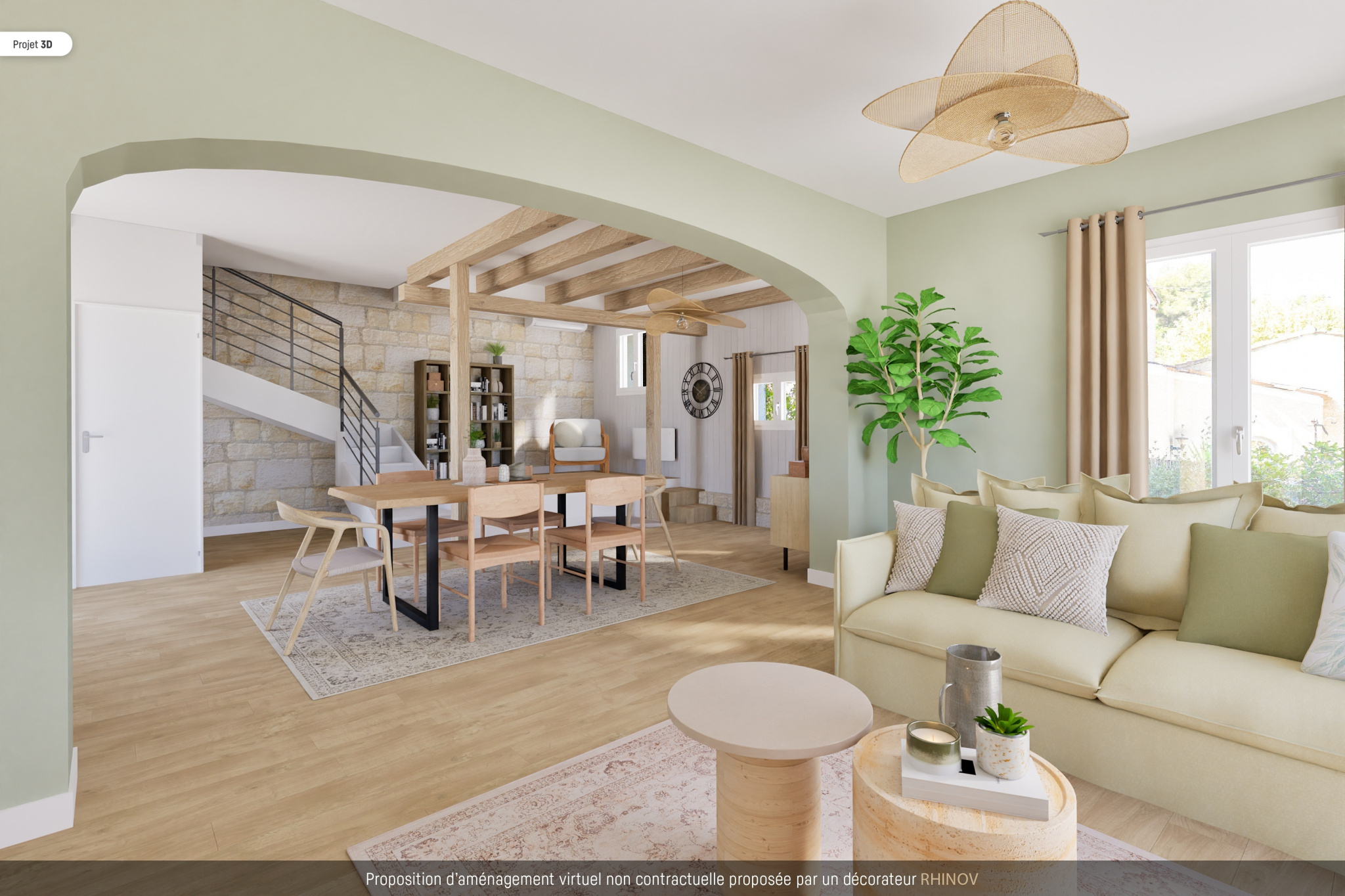 Maison familiale avec piscine et garage