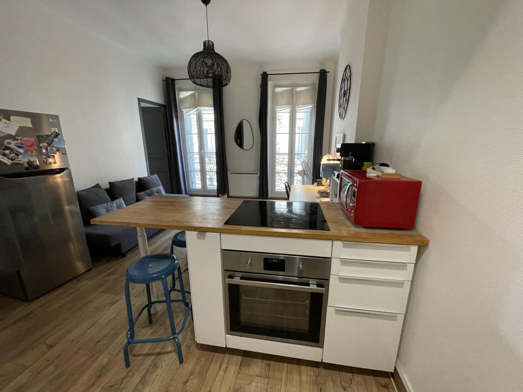 CENTRE VILLE- PARADIS 6eme- T2 meublé 32m2 au coeur de Marseille
