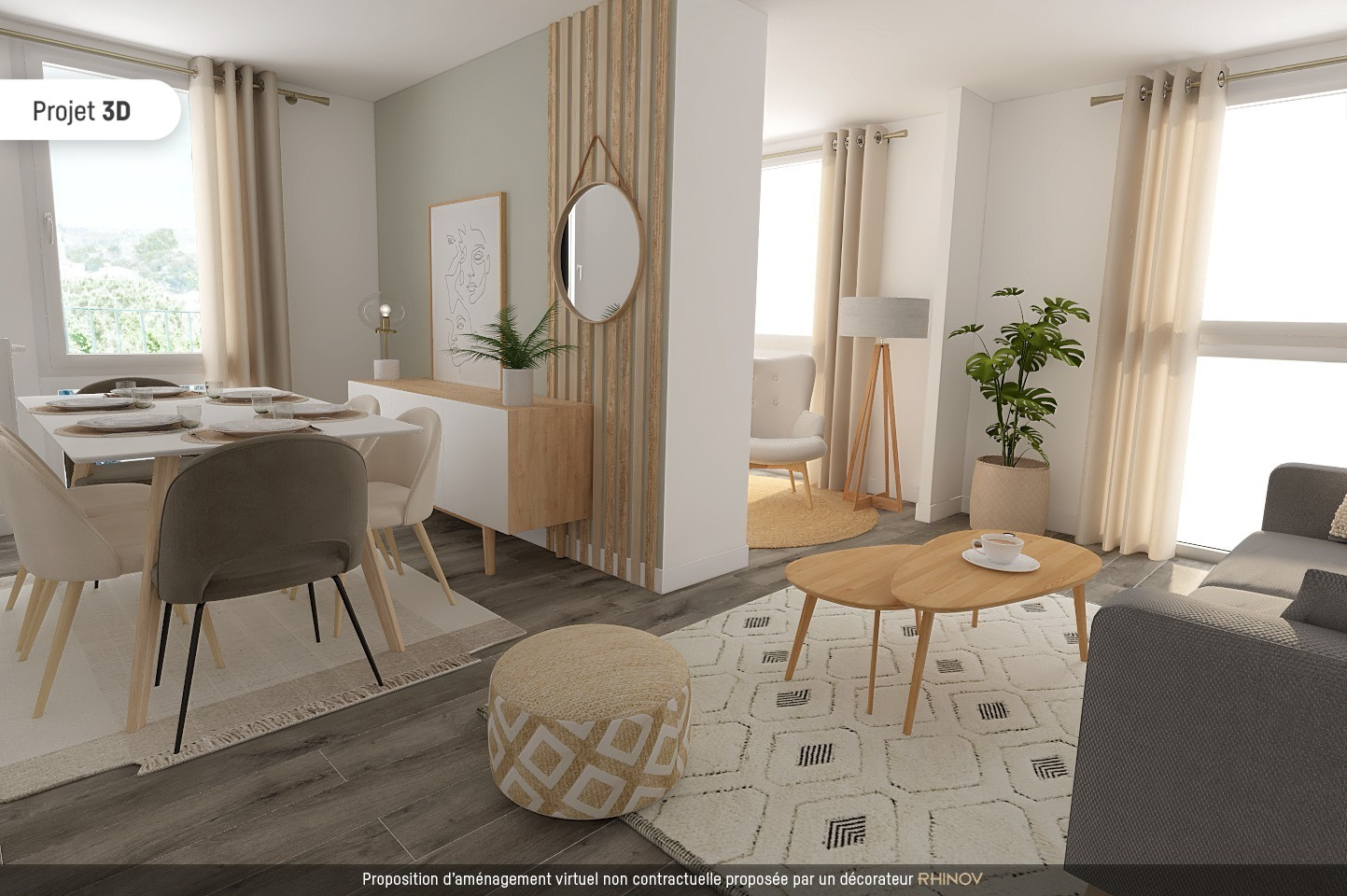  APPARTEMENT 3 PIÈCES 66M2 AVEC PARKING - SAINT JOSEPH 13014 MARSEILLE