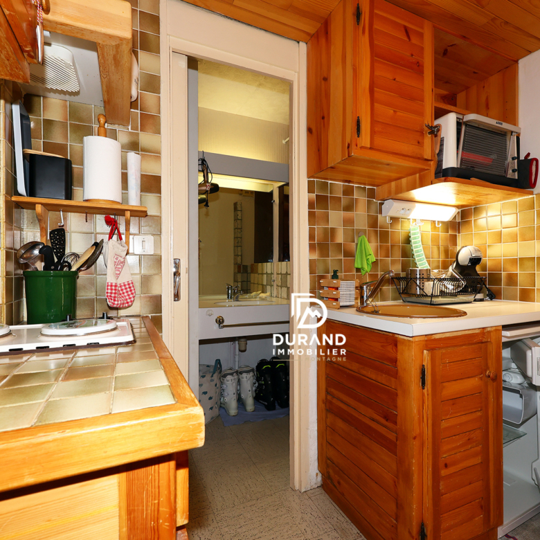 agréable studio  SKIS AUX PIEDS