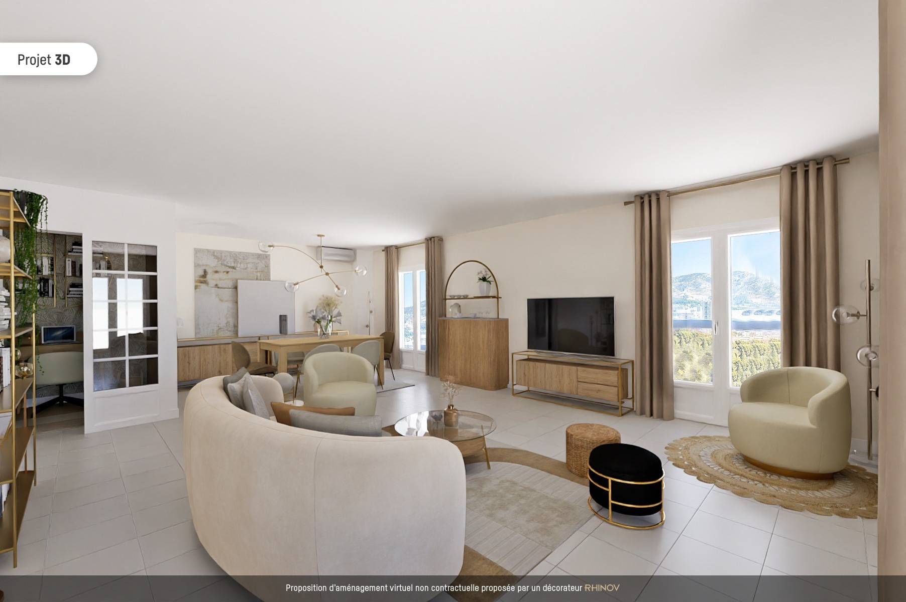 APPARTEMENT -  PERIER - CARRE D'OR - 13008 MARSEILLE