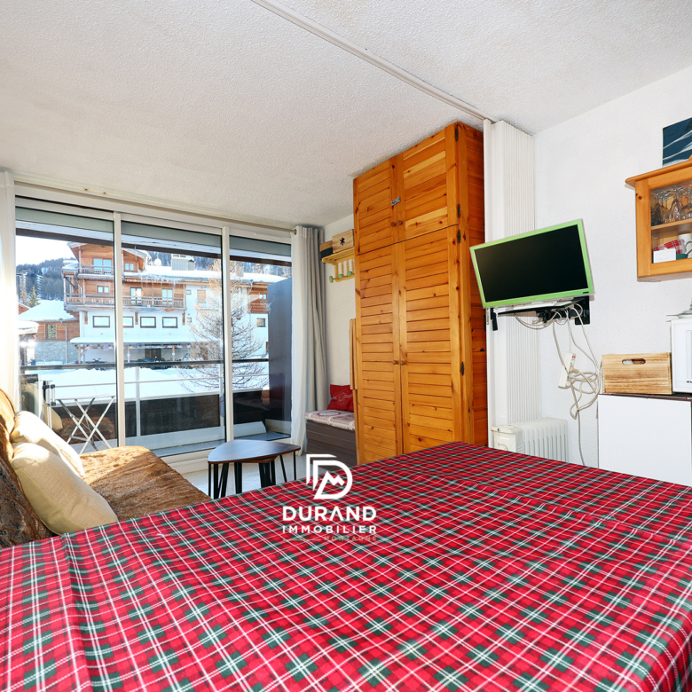 agréable studio  SKIS AUX PIEDS