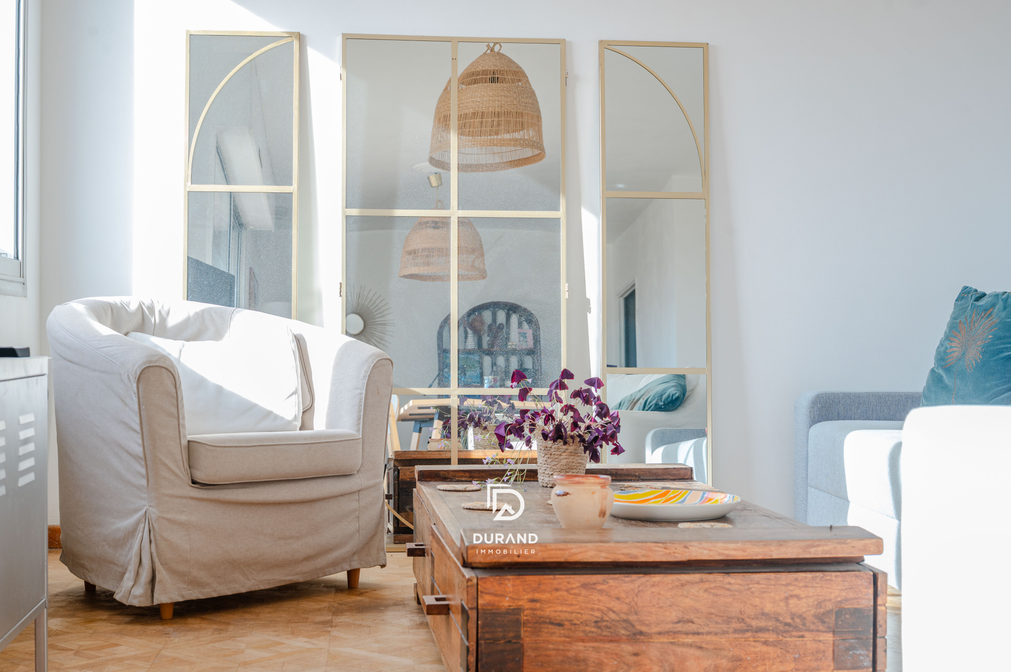 APPARTEMENT - T3 - TOIT TERRASSE - VUE MER ET NOTRE DAME - 76M2 - BOMPARD - 13007 MARSEILLE