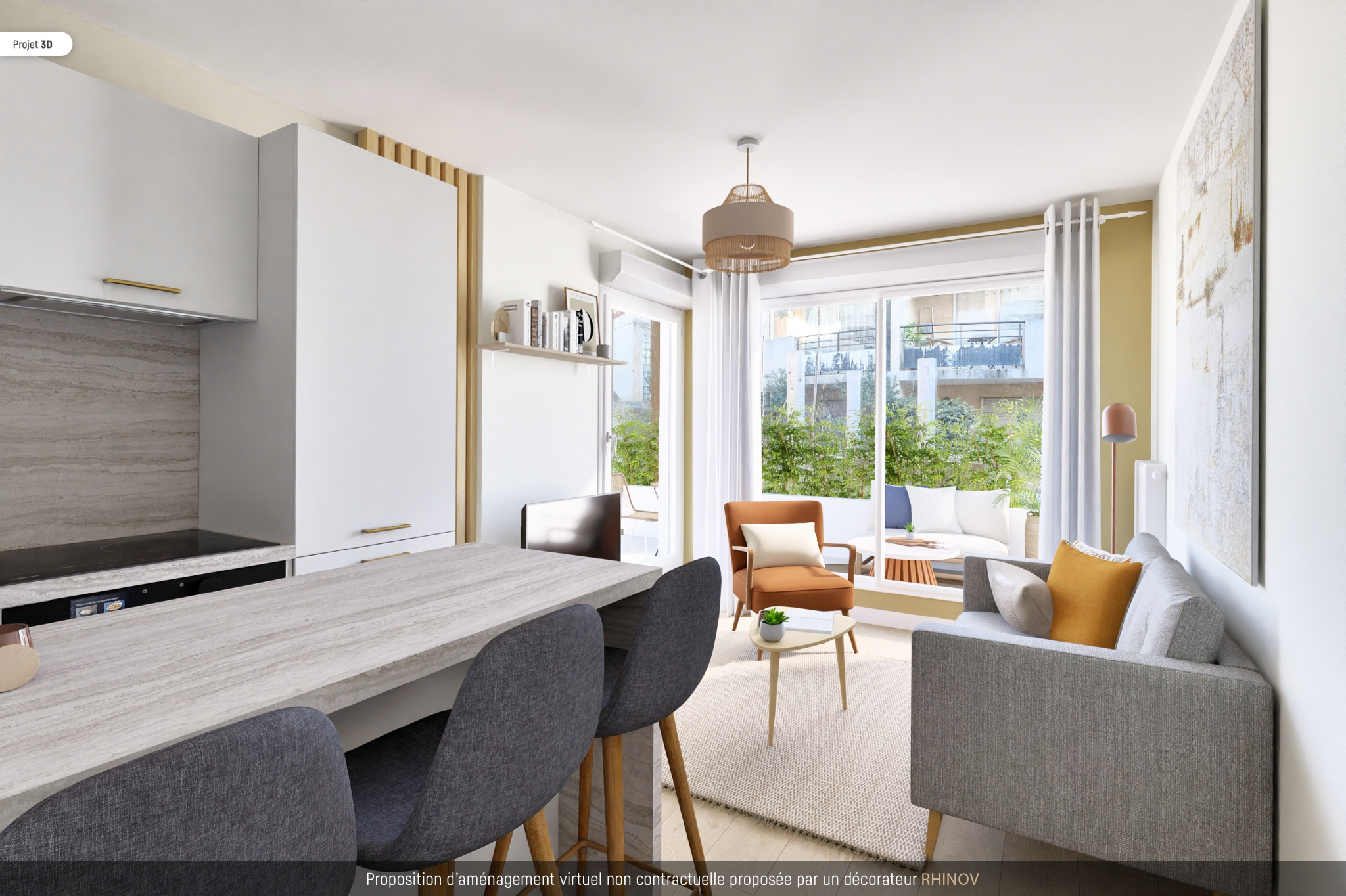 APPARTEMENT - TERRASSSE - BAILLE - FACULTES - 13005 MARSEILLE