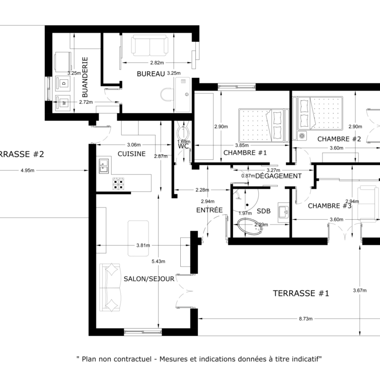 MAISON - GARAGE - PISCINE - 13124 PEYPIN