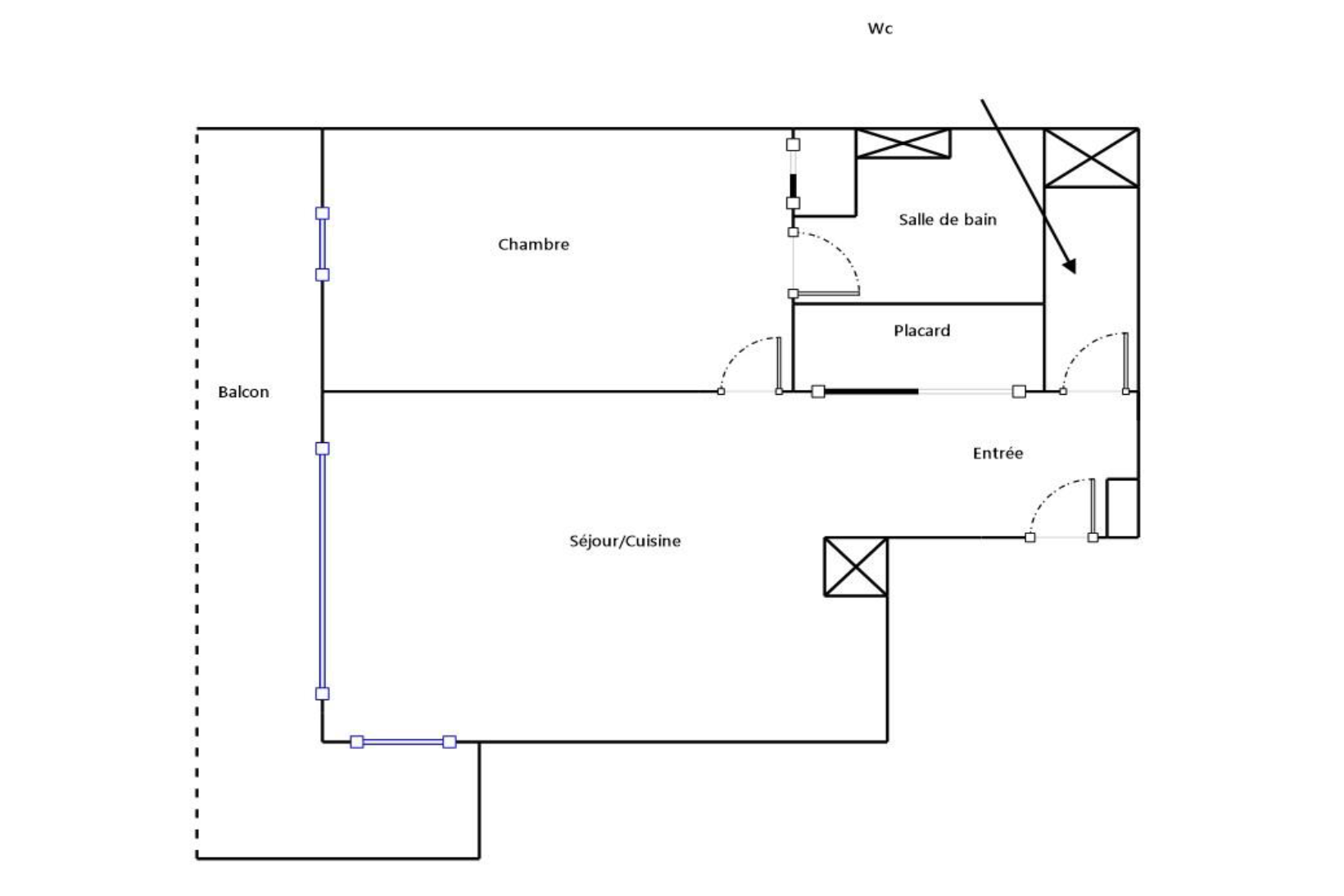 APPARTEMENT - TERRASSSE - BAILLE - FACULTES - 13005 MARSEILLE