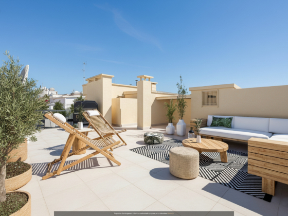 APPARTEMENT - ROOFTOP - TERRASSES - CARRE D'OR - 13008 MARSEILLE