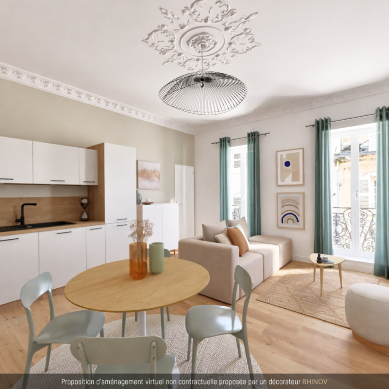 APPARTEMENT - IMMEUBLE BOURGEOIS - COURS LIEUTAUD - 13001 MARSEILLE