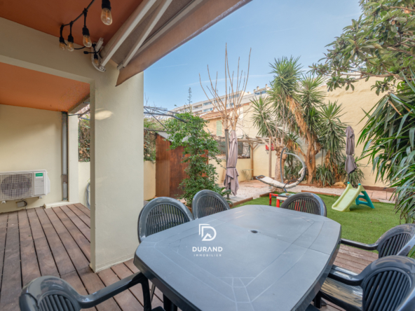 REZ-DE-JARDIEN - TYPE 4 - LA TIMONE - 13010 MARSEILLE