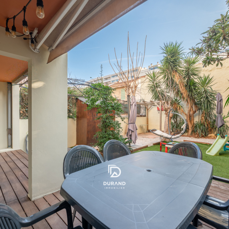 REZ-DE-JARDIEN - TYPE 4 - LA TIMONE - 13010 MARSEILLE