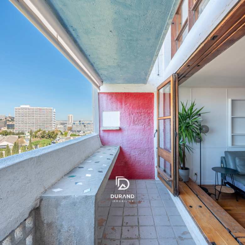 APPARTEMENT - DUPLEX - TYPE E - LE CORBUSIER - 13008 MARSEILLE