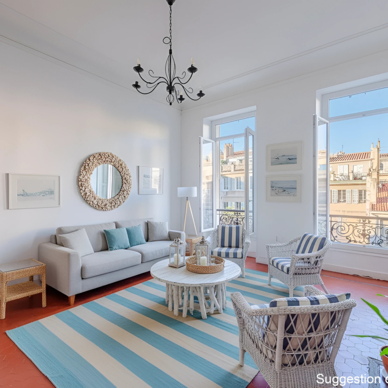 APPARTEMENT - TYPE 5 - VAUBAN - 13006 MARSEILLE