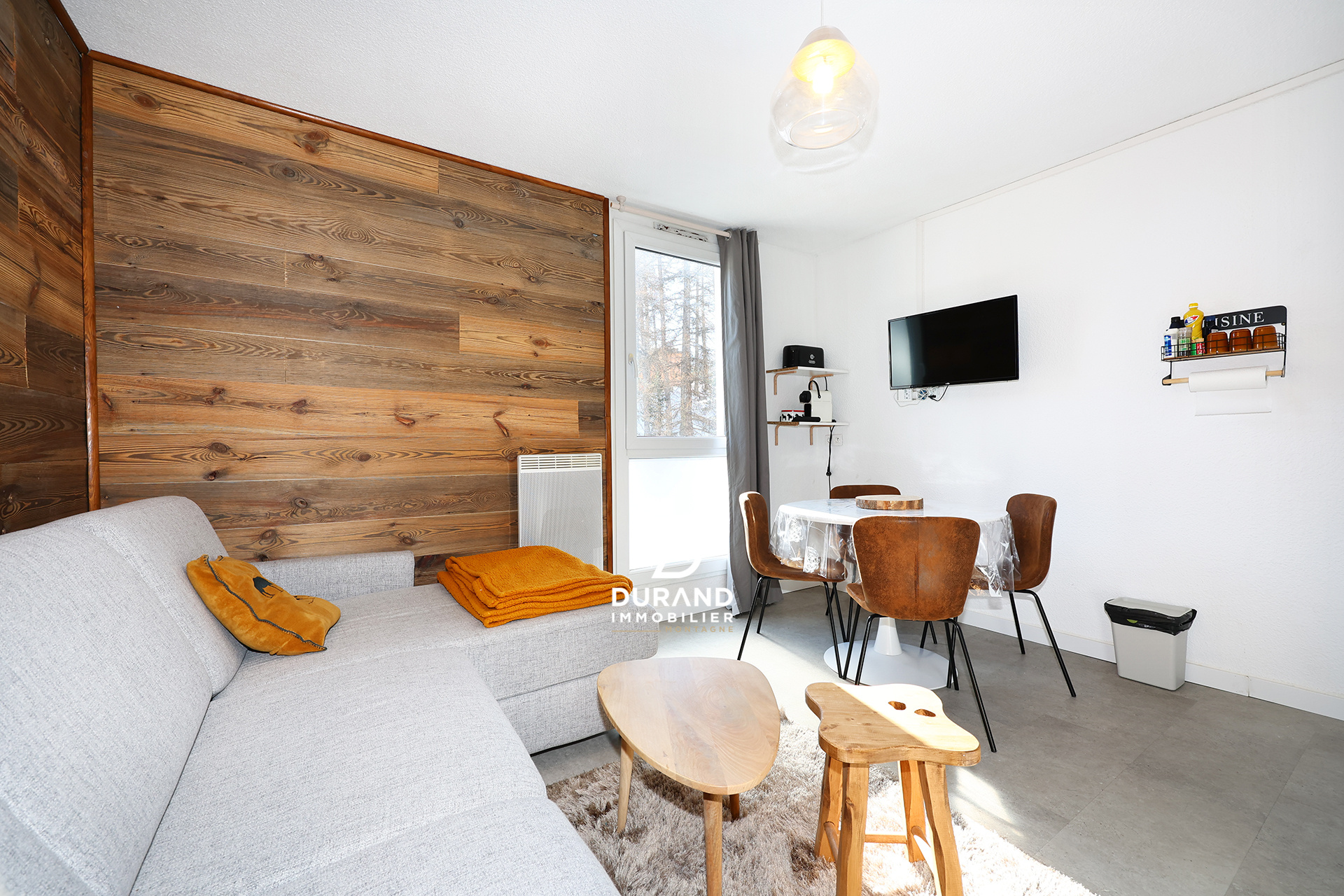 T1 bis  rénové face aux pistes