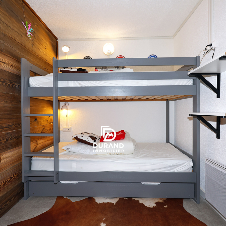 T1 bis  rénové face aux pistes