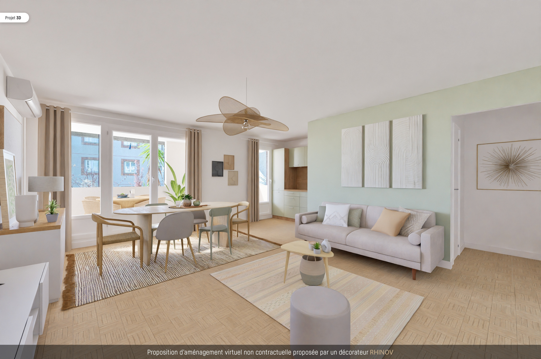 APPARTEMENT - T4 - LE ROUET - 13008 MARSEILLE