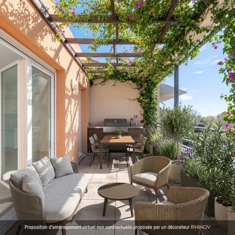 APPARTEMENT - PARKING - TERRASSE - SAINTE MARTHE - 13014 MARSEILLE