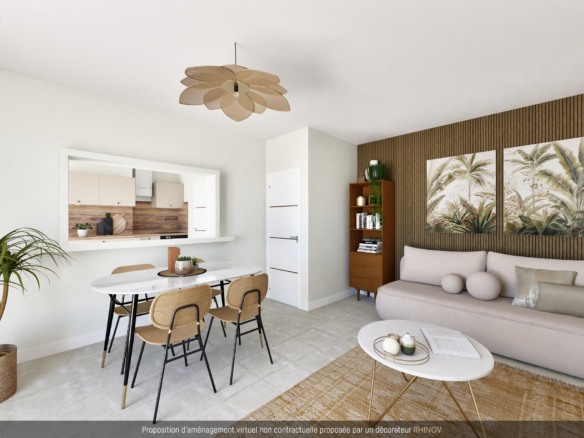 APPARTEMENT - TYPE 2 - JOLIETTE - 13002 MARSEILLE