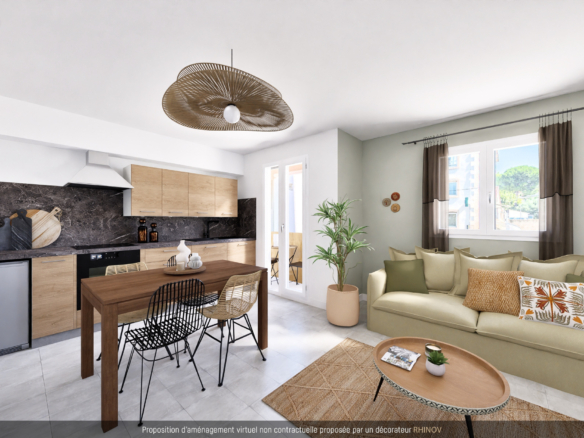 APPARTEMENT - T3 - SAINT JUST - 13013 MARSEILLE