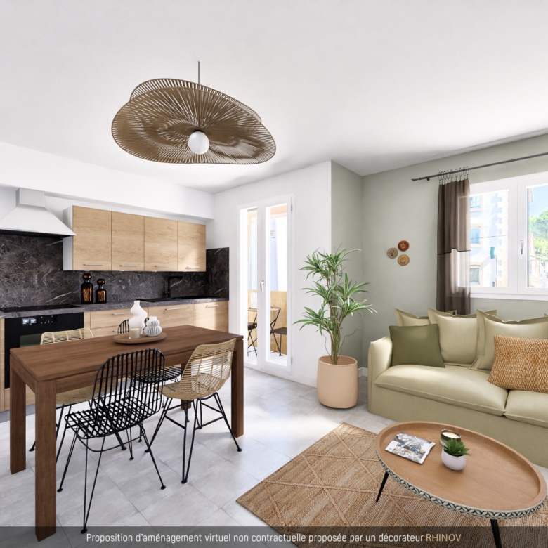 APPARTEMENT - T3 - SAINT JUST - 13013 MARSEILLE