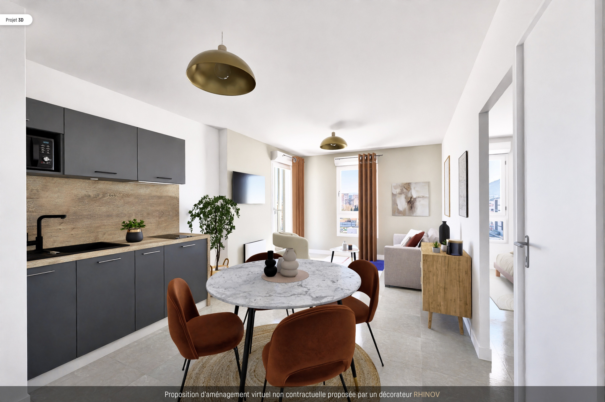 APPARTEMENT - PARKING - TERRASSE - 13010 MARSEILLE