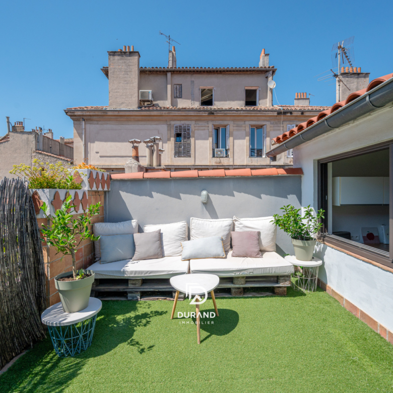 APPARTEMENT - ARCHITECTE - TERRASSE -  PALAIS DE JUSTICE - 13006 MARSEILLE