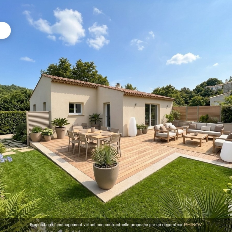 MAISON - JARDIN - 04500 - MONTAGNAC-MONTPEZAT