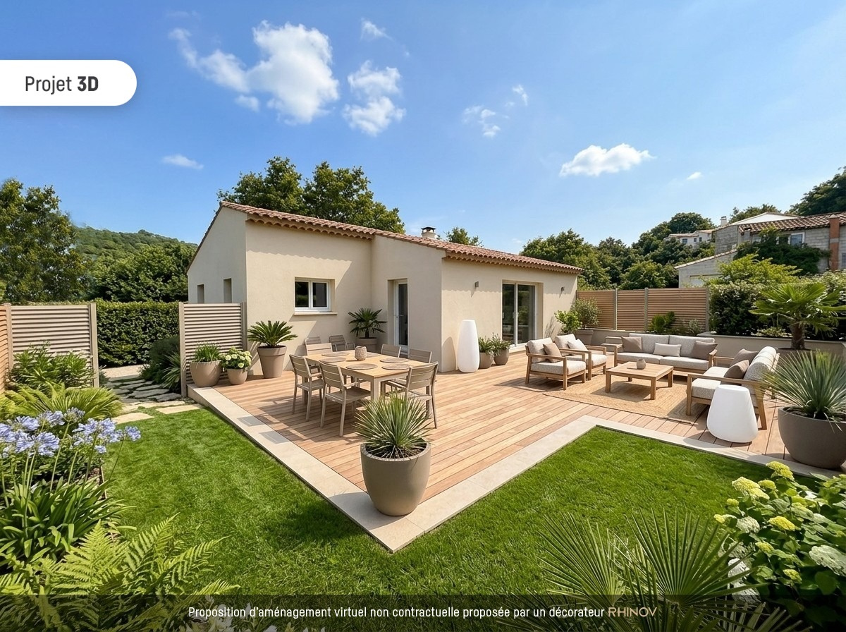 MAISON - JARDIN - 04500 - MONTAGNAC-MONTPEZAT