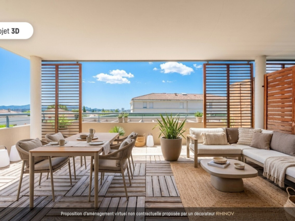 APPARTEMENT - T3 - 65M2 - PISCINE - ST MITRE - 13013 MARSEILLE