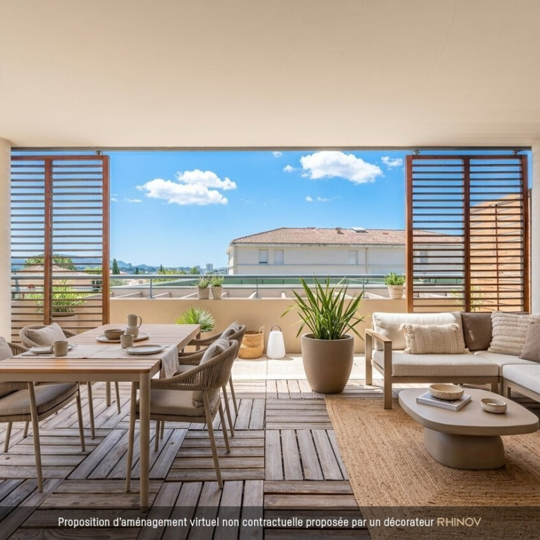 APPARTEMENT - T3 - 65M2 - PISCINE - ST MITRE - 13013 MARSEILLE