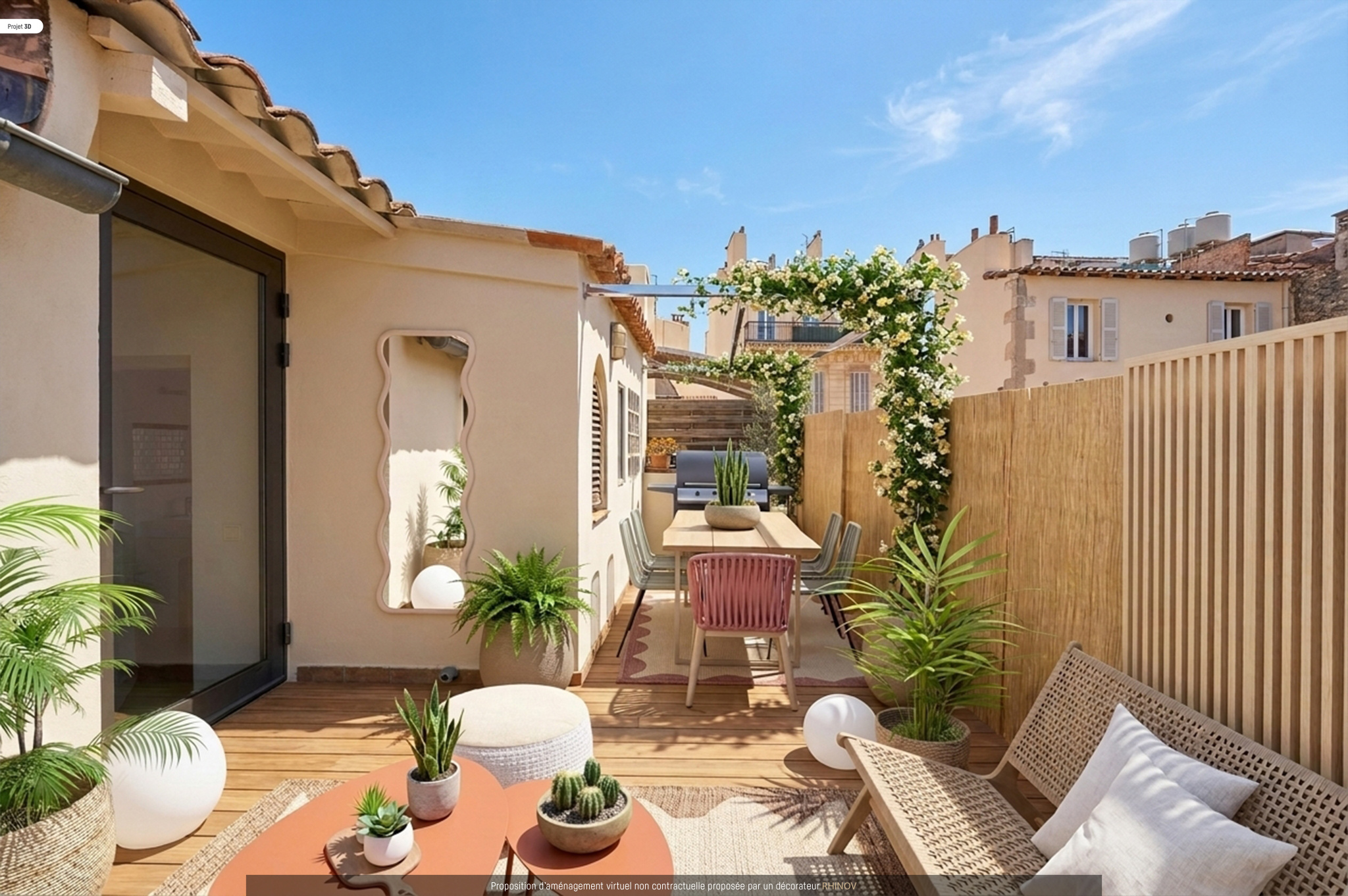 APPARTEMENT - ARCHITECTE - TERRASSE -  PALAIS DE JUSTICE - 13006 MARSEILLE