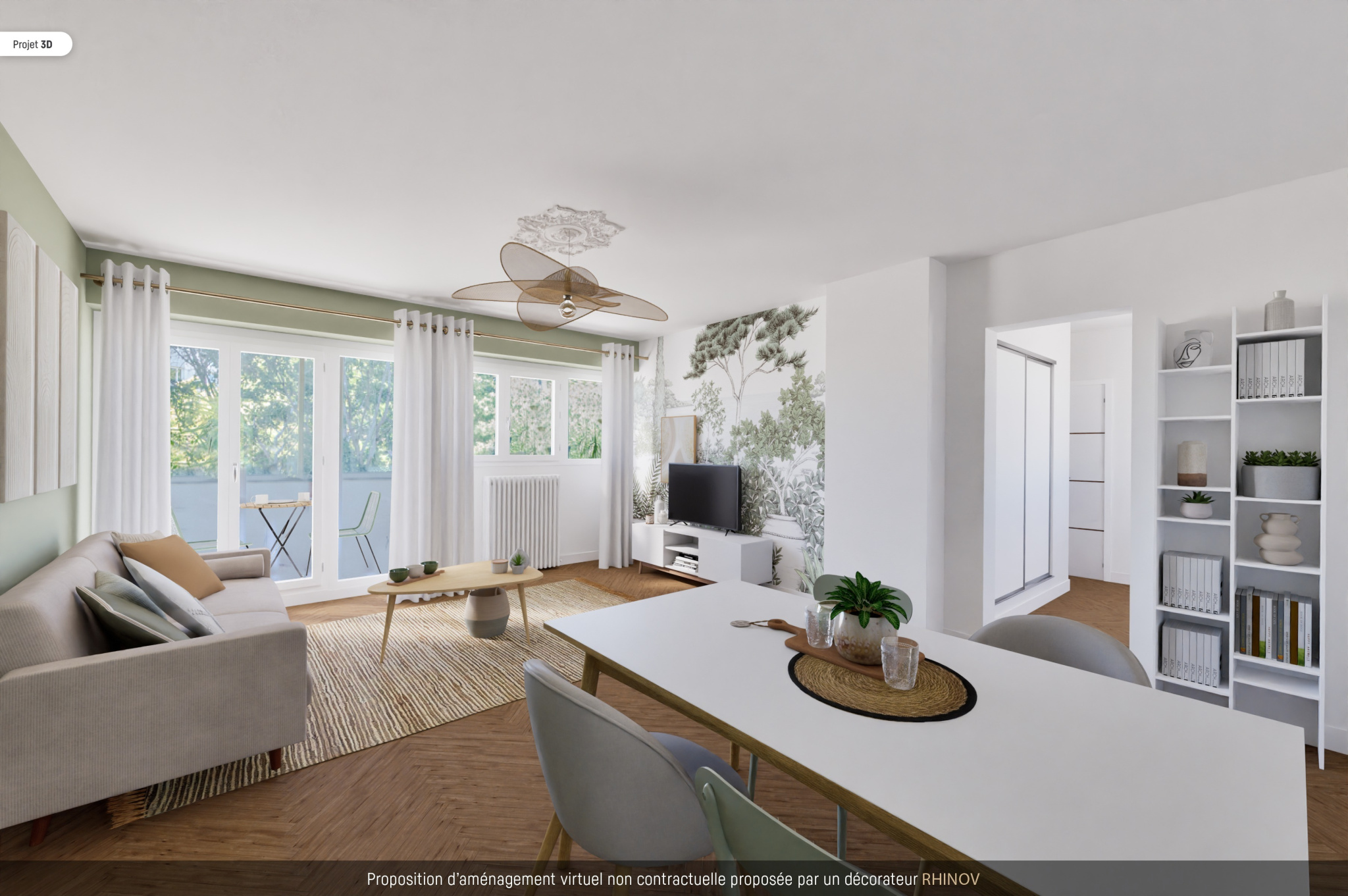 APPARTEMENT - T4 - LES BAUMETTES - 13009 MARSEILLE